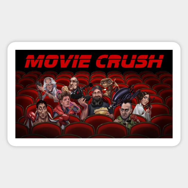 Movie Crush with Chuck Bryant Theater Art Sticker by Movie Crush